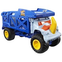 Hot Wheels Monster Trucks camión almacena 12 Monster Trucks o 32 autos 1:64